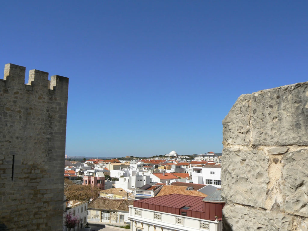 Ausblick Loulé von den Zinnen