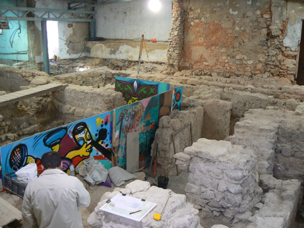 Ausgrabungsstätte Hammam in Loulé