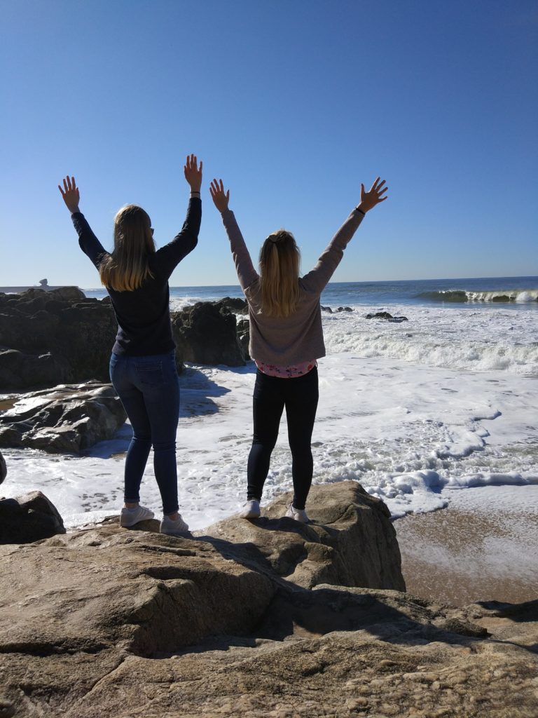 Am Strand von Matosinhos bei Porto