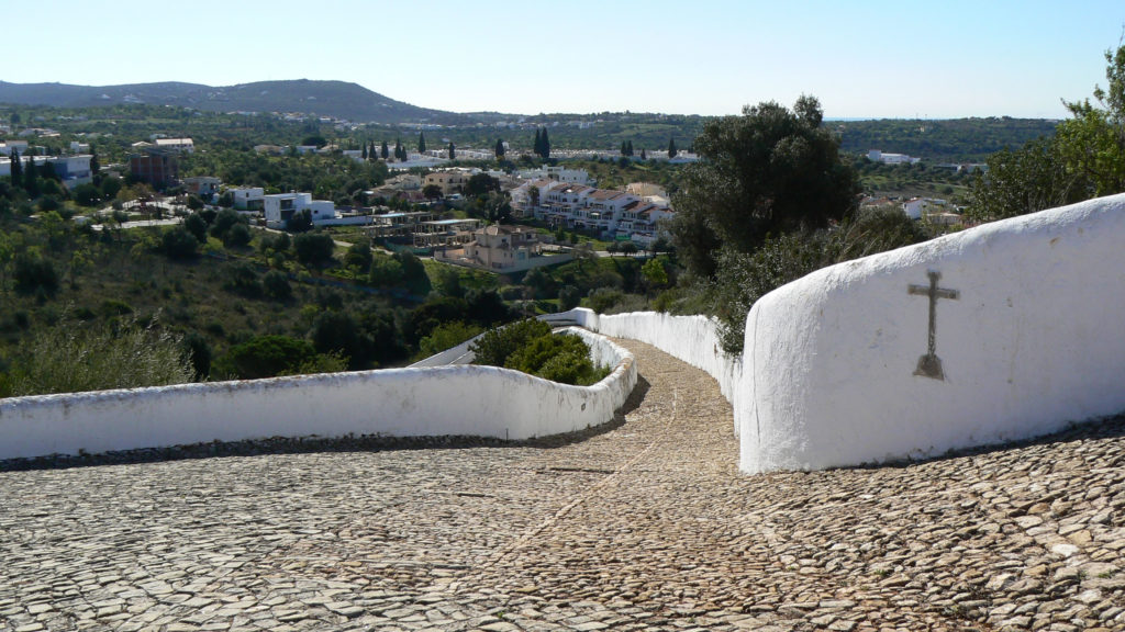 Weg der Prozession Loulé