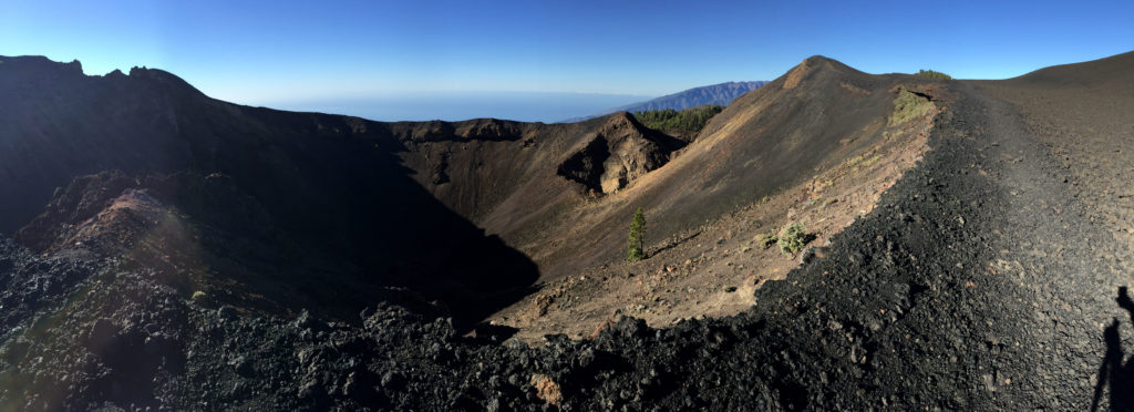 Kraterrand La Palma Panorama