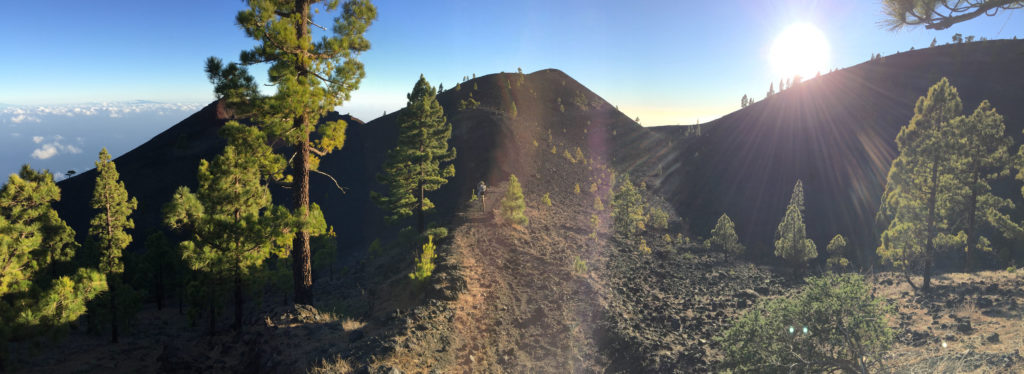 Ausblicke Vulkane Wanderung La Palma