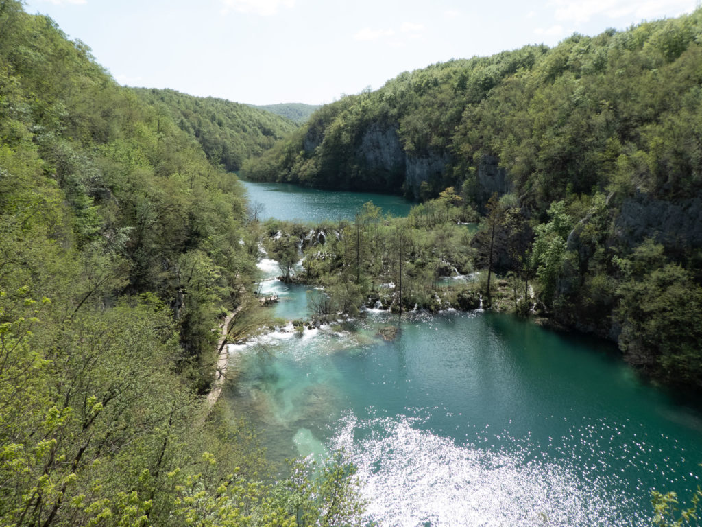 Wanderung in Plitvicer Seen