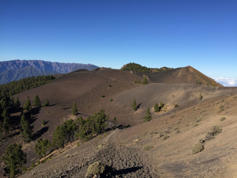 Vulkanroute La Palma Ausblick Wanderweg