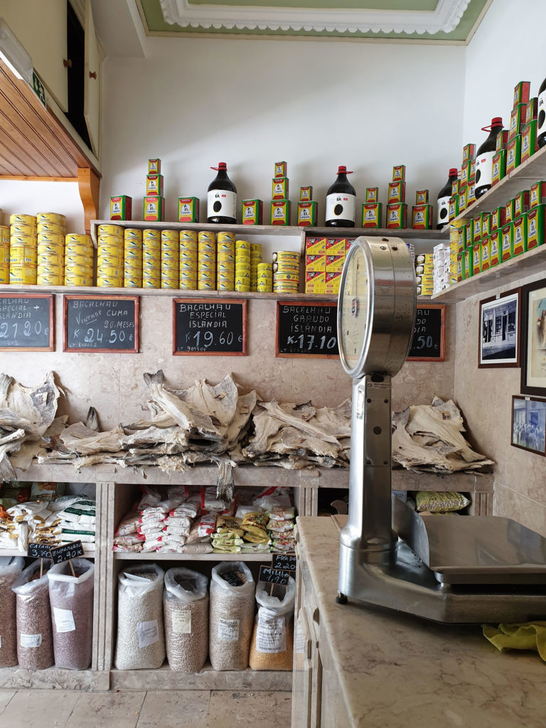 Feinkostladen Bacalhau Lissabon