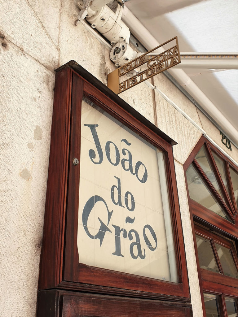 Eingangsschild Joao do Grao Lissabon