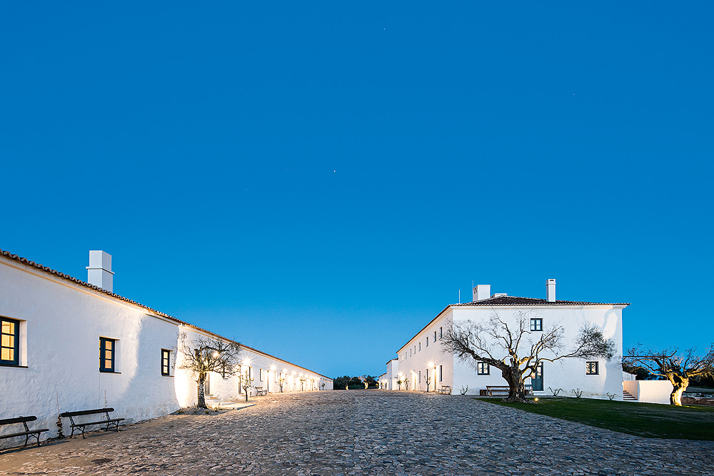 Blick auf das Hotel São Lourenço do Barrocal