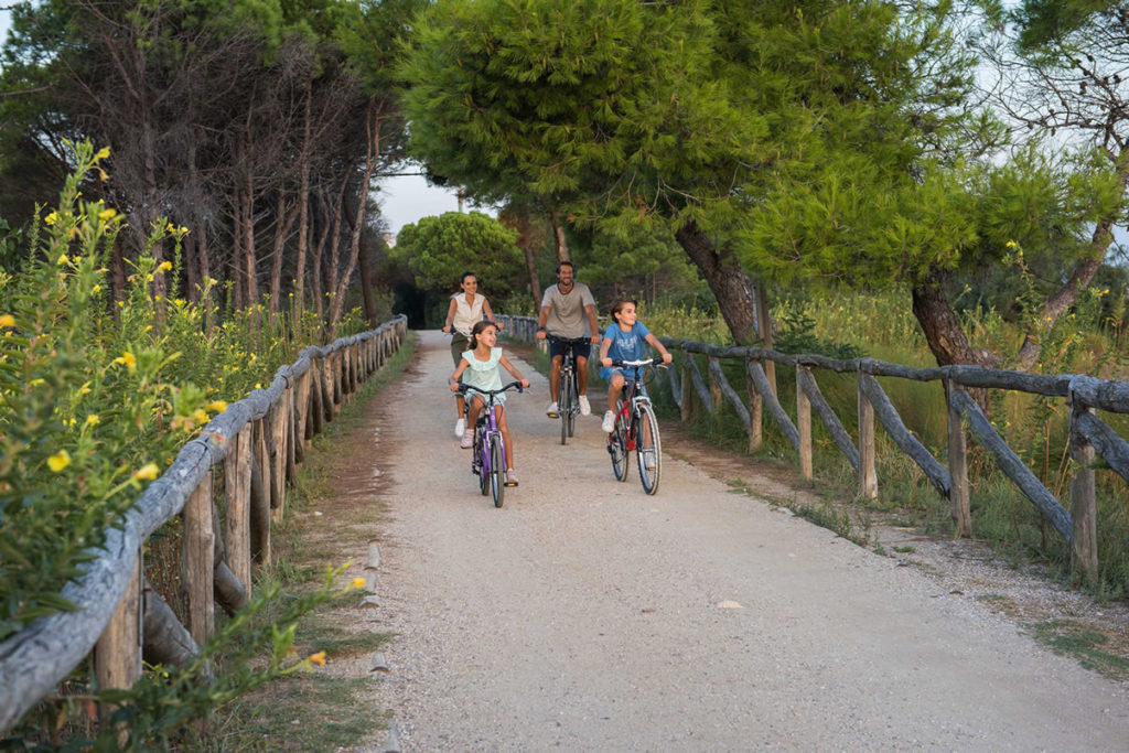 Radfahrer Bibione