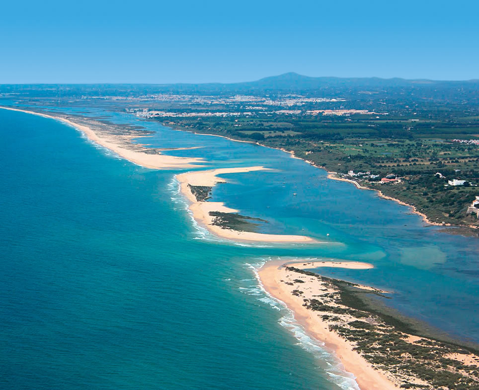 Blick auf die Ria Formosa Algarve