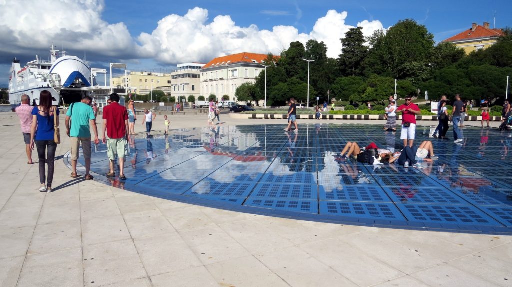 Gruß an die Sonne Zadar