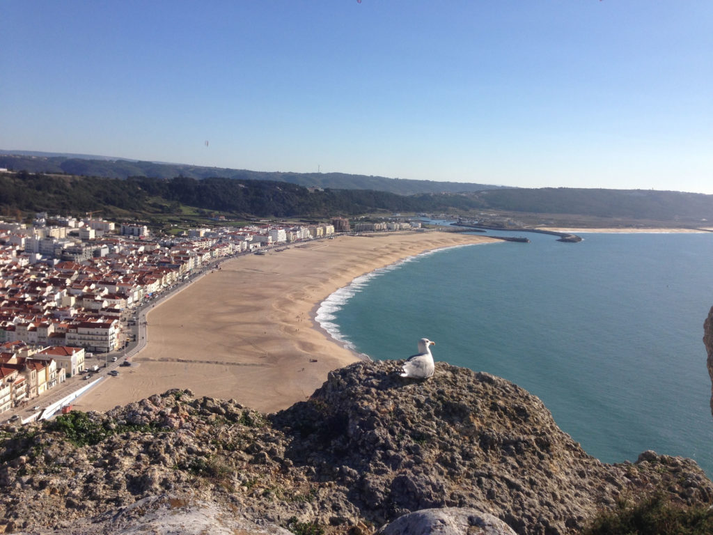 Panorama Blick auf Nazaré