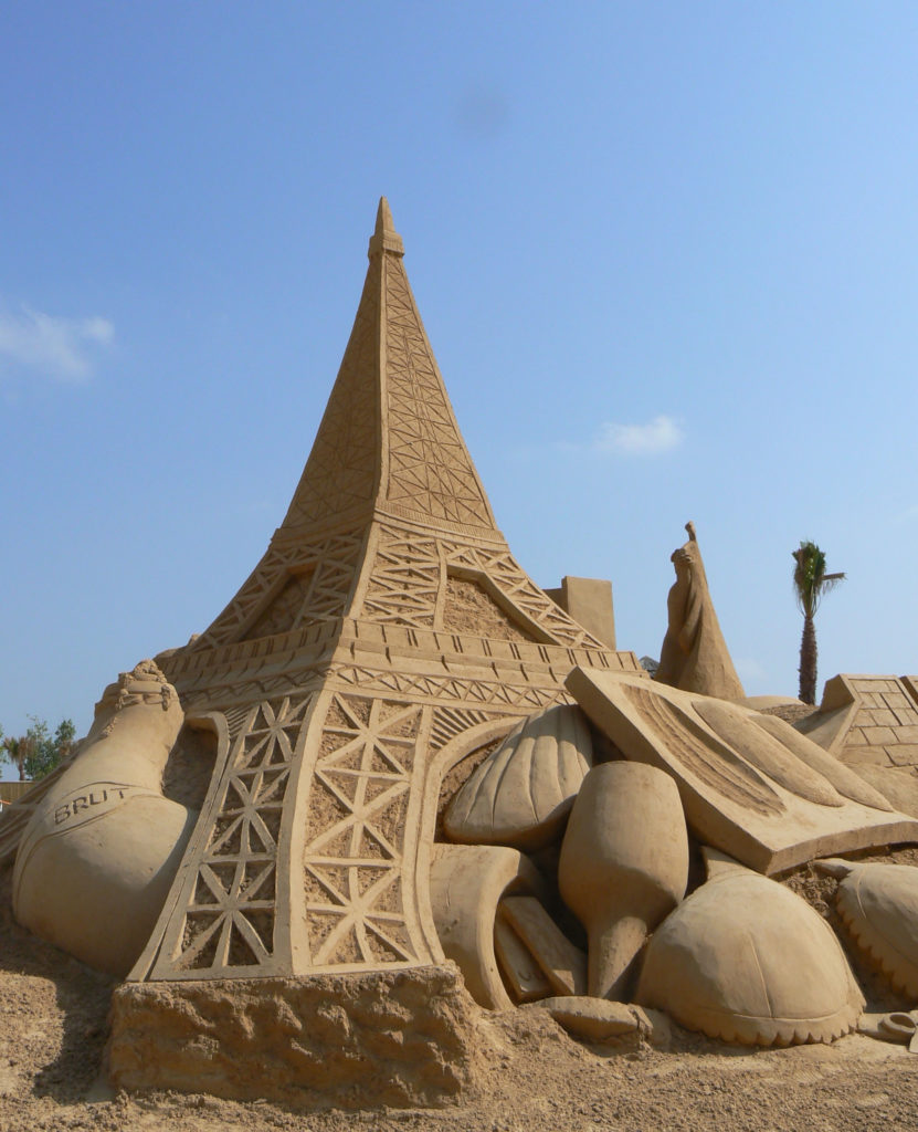 Eiffelturm Sandcity Algarve