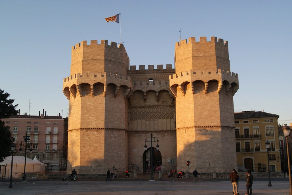 Torres de Serranos in Valencia