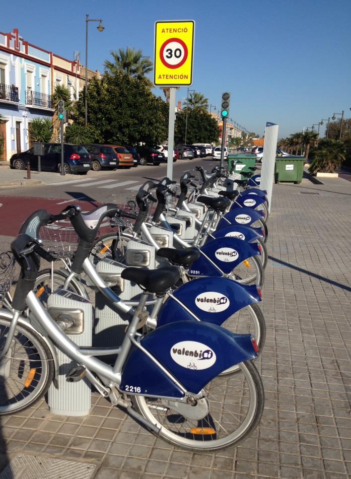 Fahrradverleih Valencia