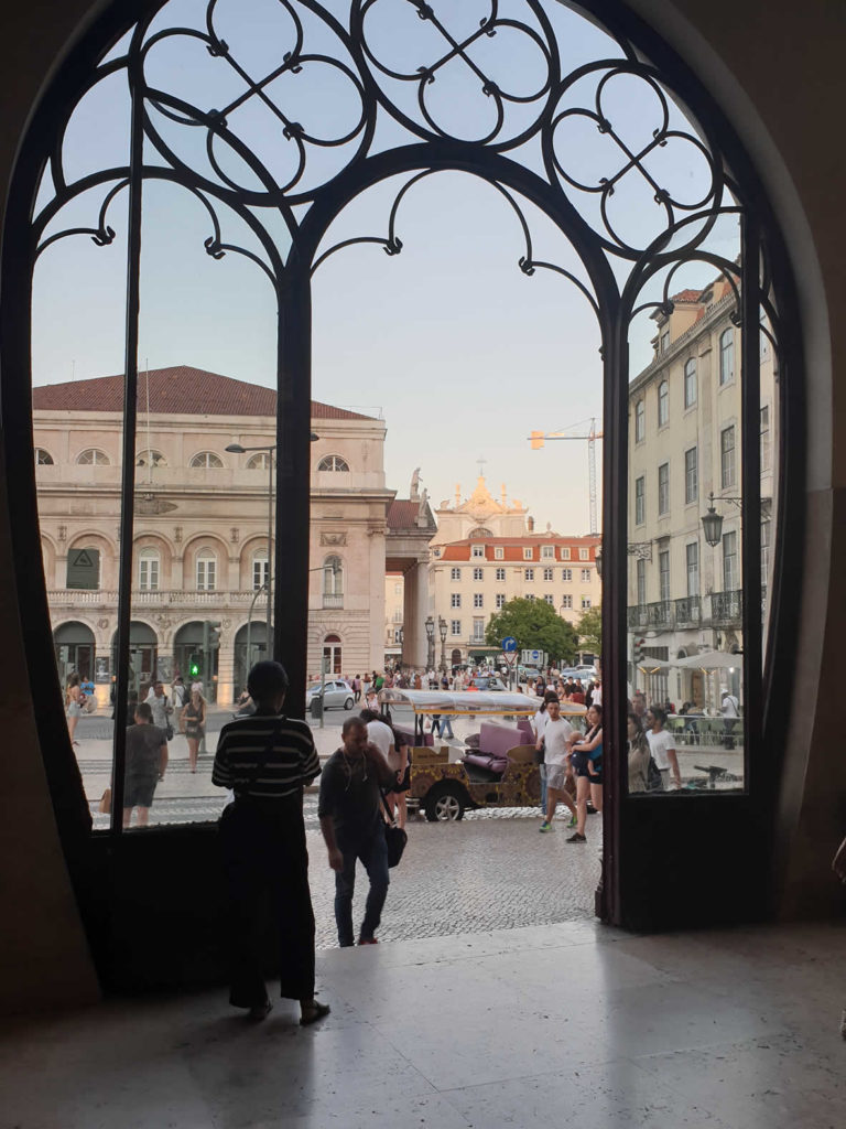 Eingang Bahnhof Rossio