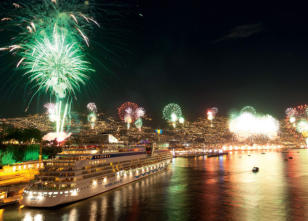 Silvesterfeuerwerk auf Madeira