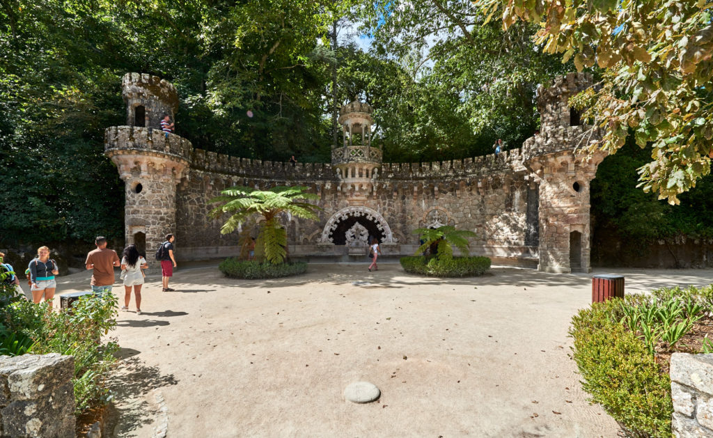 Neo-maurischer Brunnen in Sintra