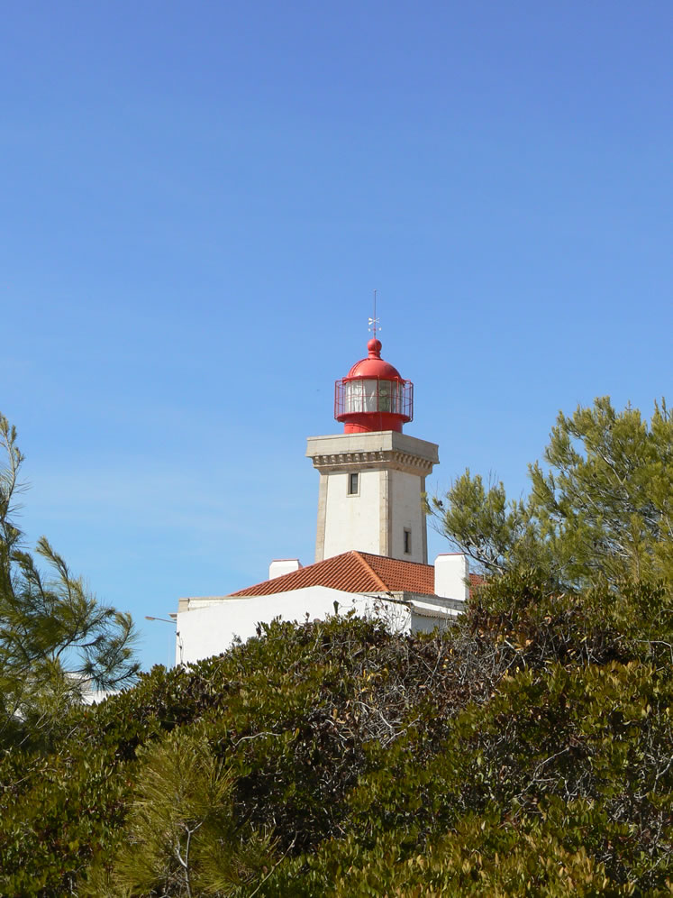 Die Laterne am Leuchtturm Farol de Carvoeiro