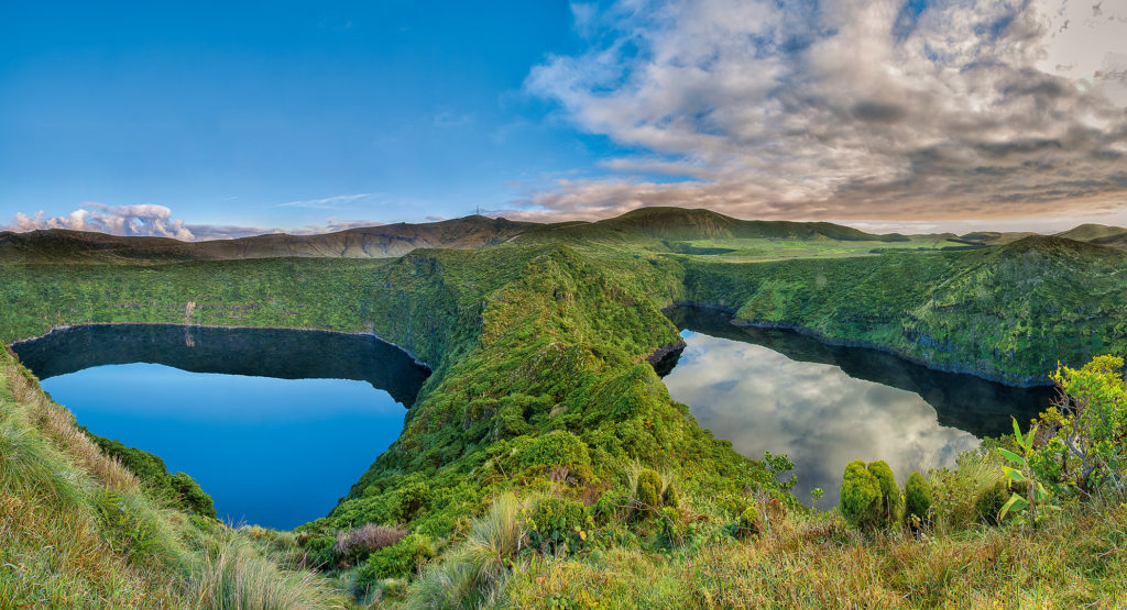 Azoren-Inselvergleich: Kraterseen auf Flores