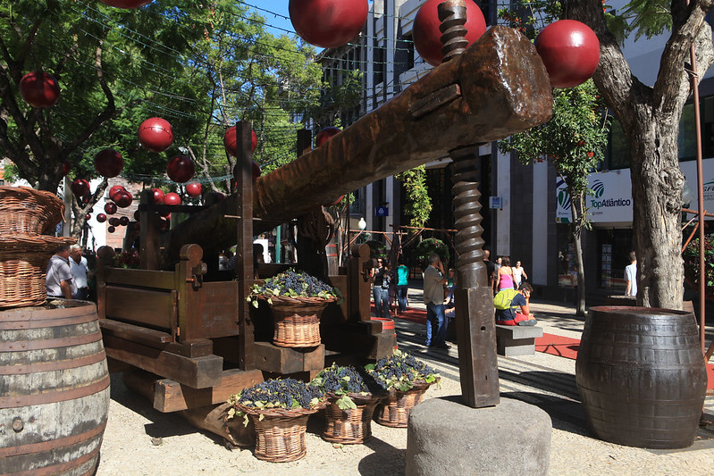 Ausstellung Weinfest Madeira