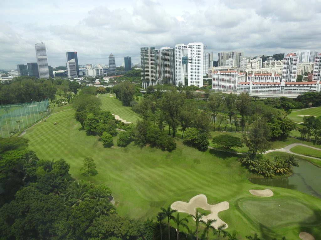 Golfplatz in Singapur
