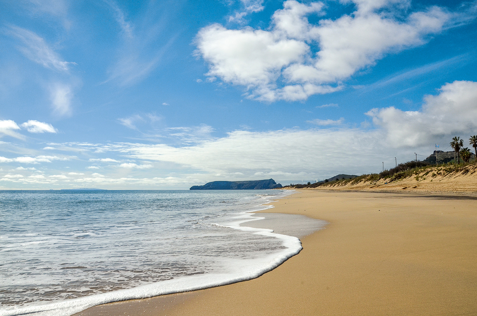 Strand auf Porto Santo Pe na Agua