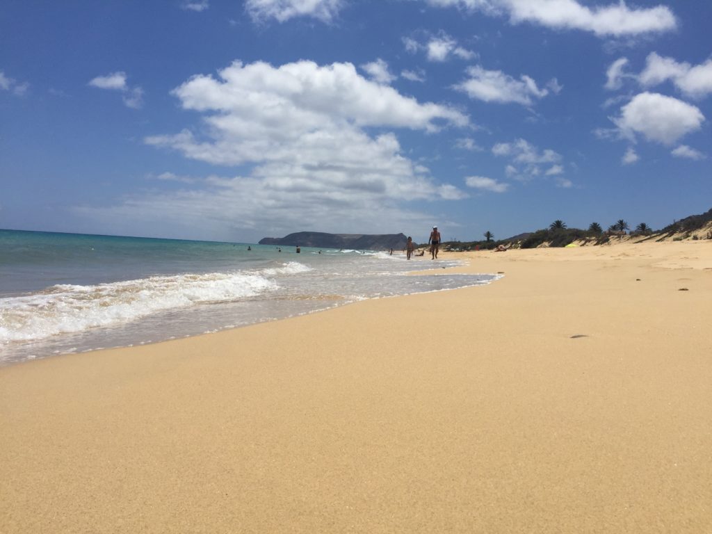 Feinster Sand auf Porto Santo