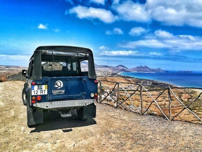 Jeep auf Porto Santo Rundfahrt