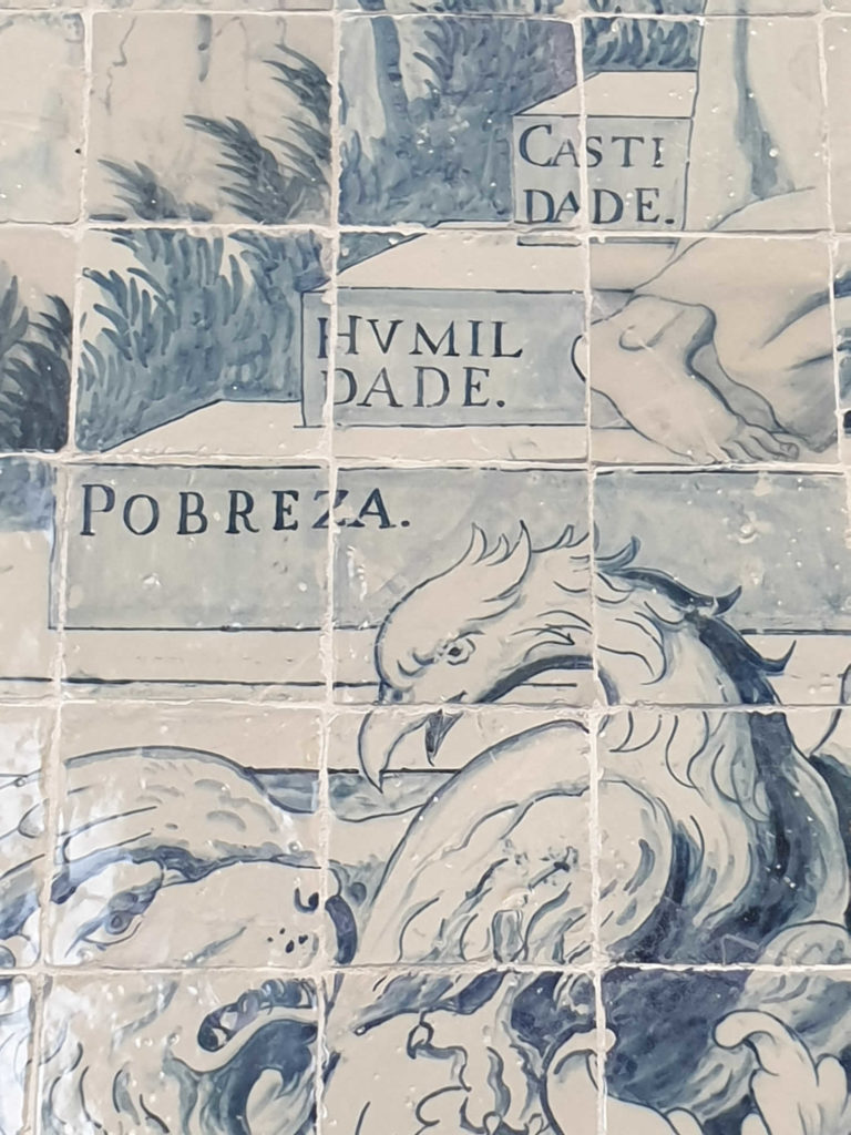 Majolika-Technik Azulejo Fliese