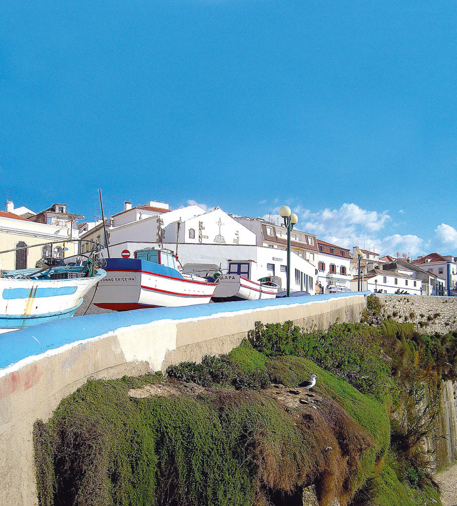 Fischerboote in Ericeira