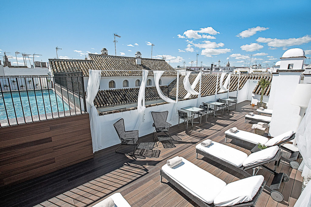 Dachterrasse Hospes Las Casas del Rey de Baeza