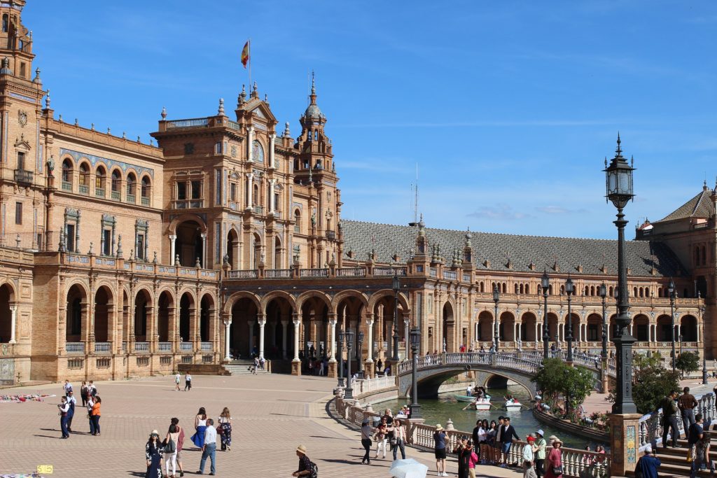 Andalusien Sevilla Plaze de Espana