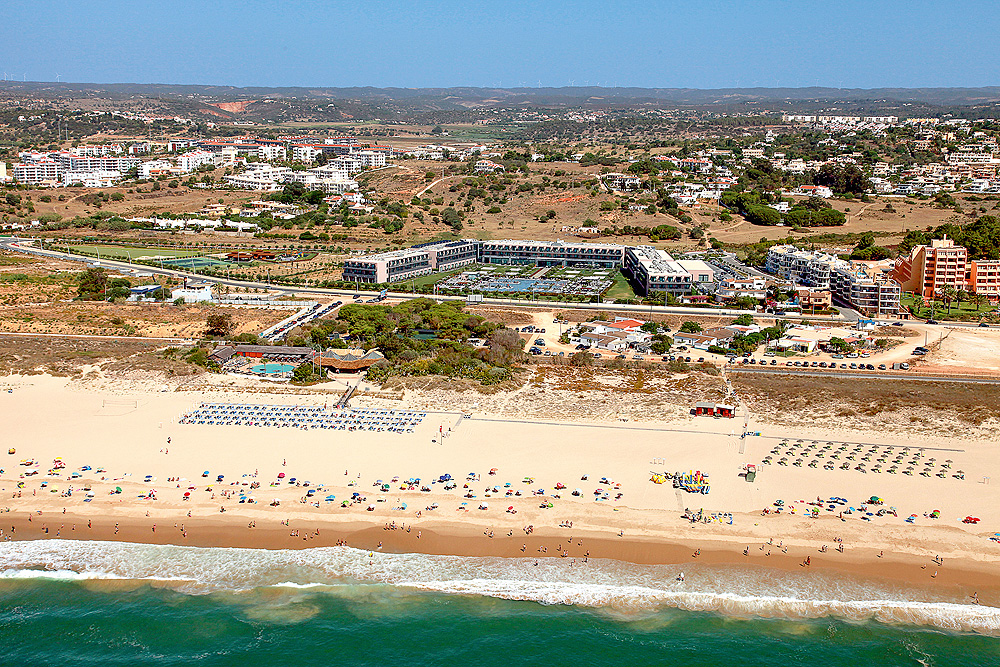 Meia Praia und Hotel Vila Galé Lagos