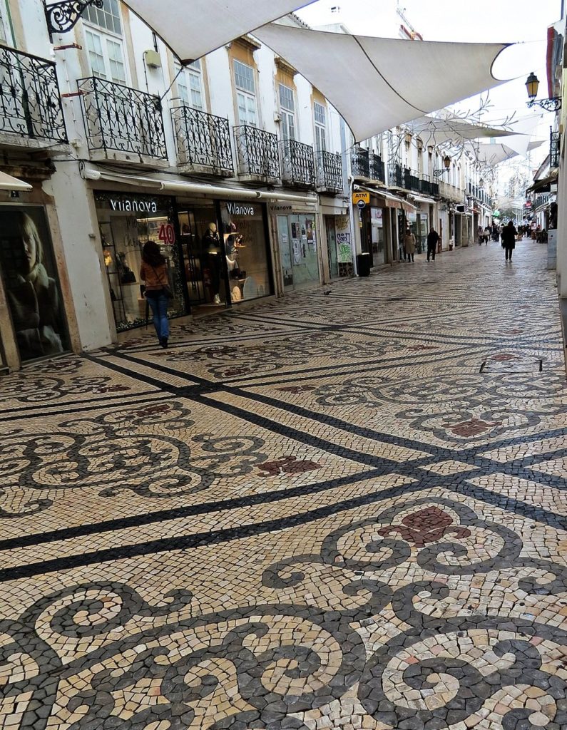 Algarve Faro Rua de Santo Antonio