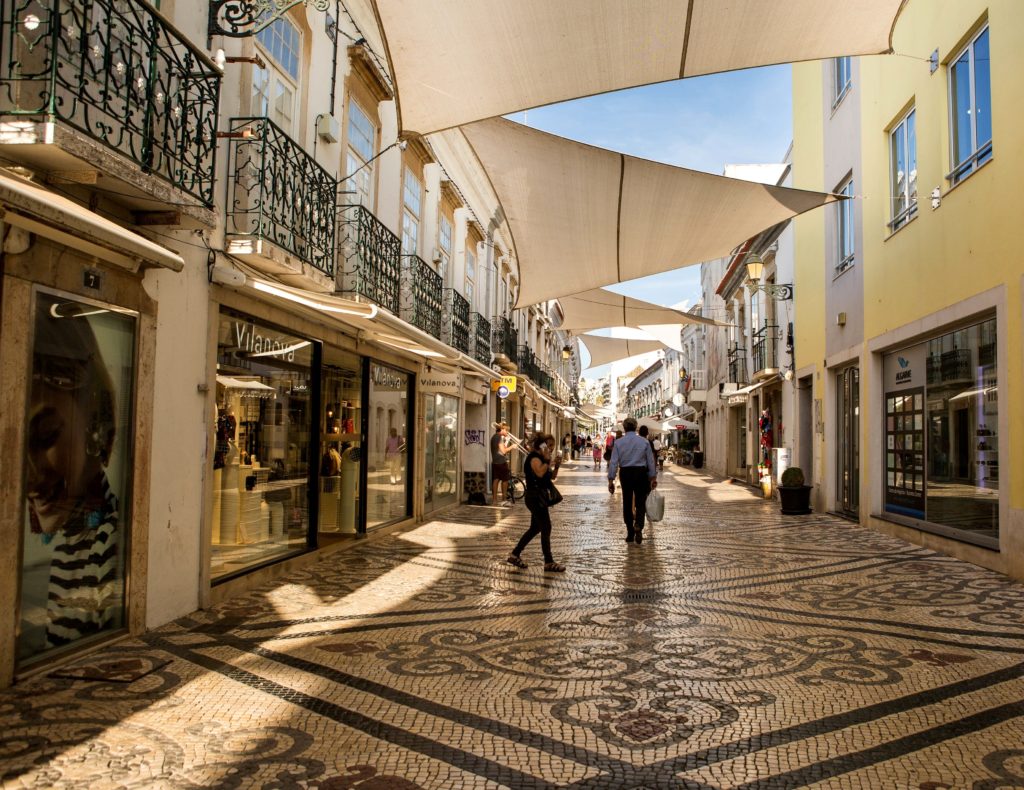 Algarve Faro Rua de Santo Antonio