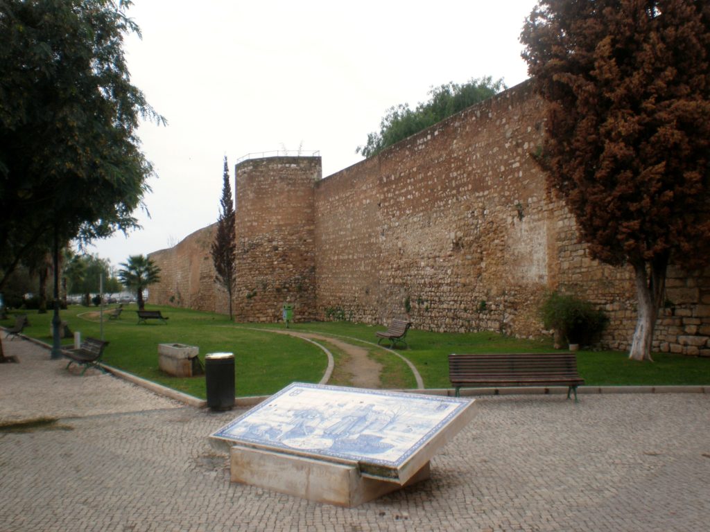 Algarve Faro Stadtmauer