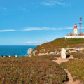 Lissabons Küsten Cabo Da Roca Leuchtturm