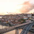Portugal Porto Blick auf Ponte Dom Luis