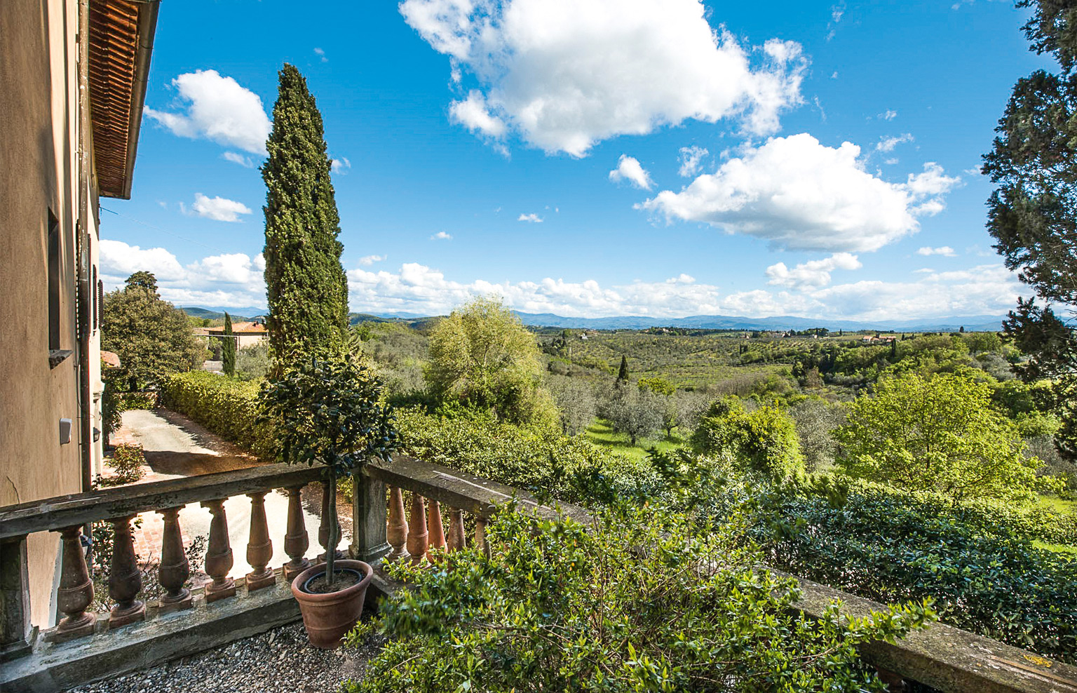 Villa il Poggiale, Italienurlaub, Aussicht