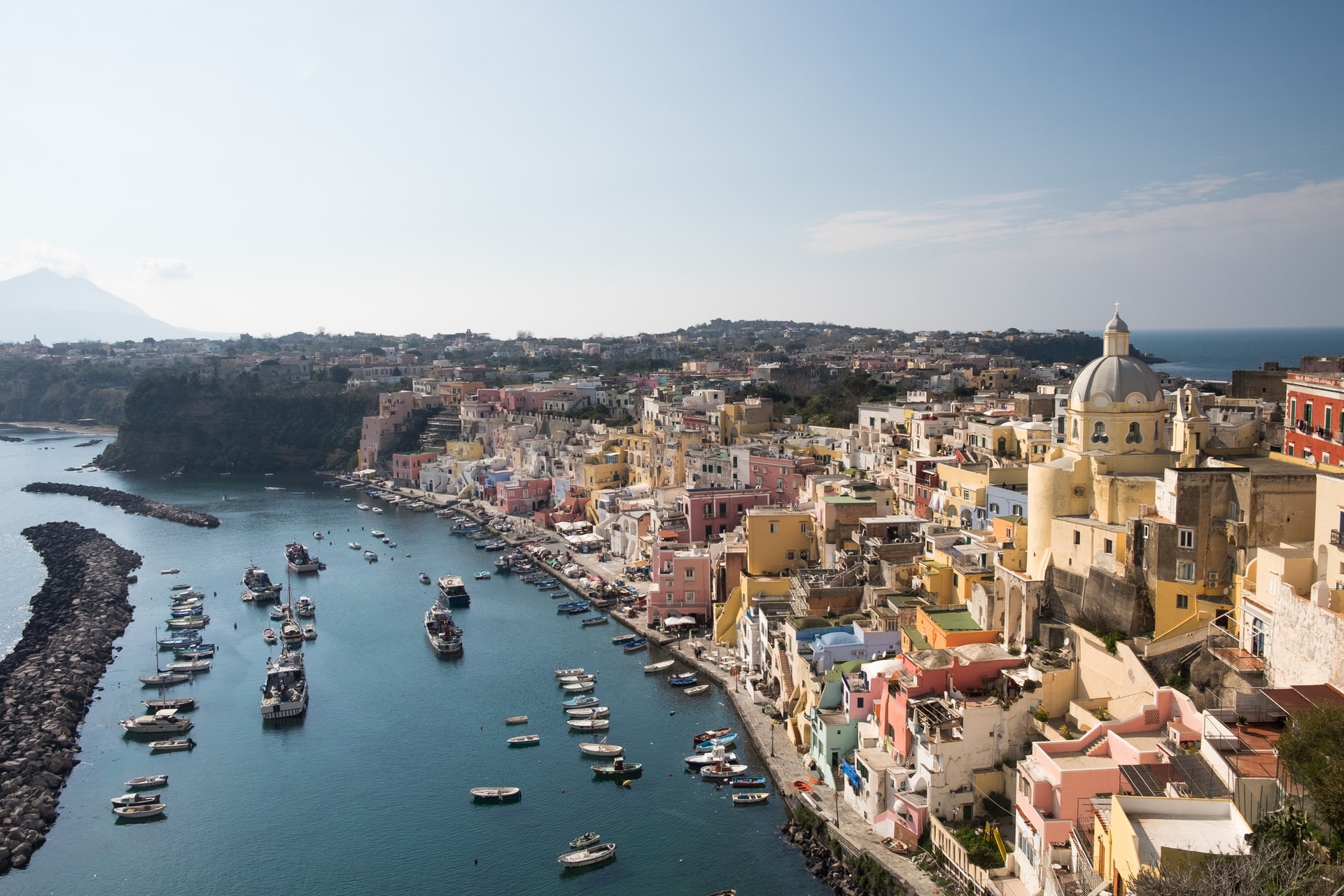 Italien Procida Panorama