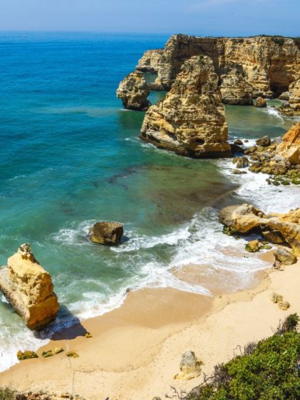Algarve Praia da Marinha Strand