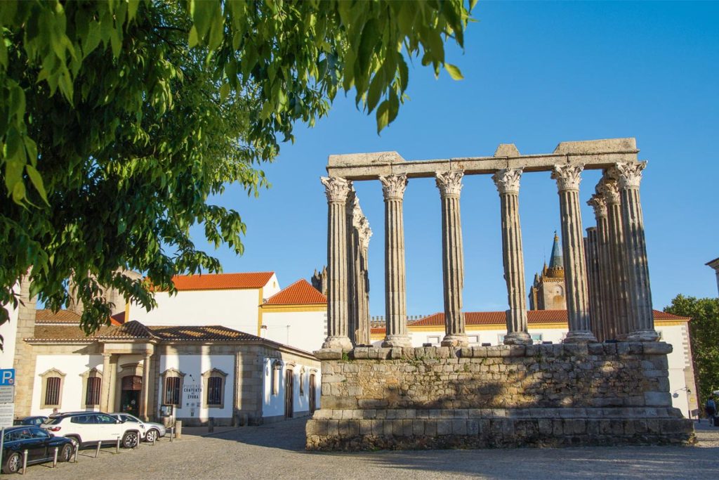 Évora Diana Tempel Alentejo Marmorroute