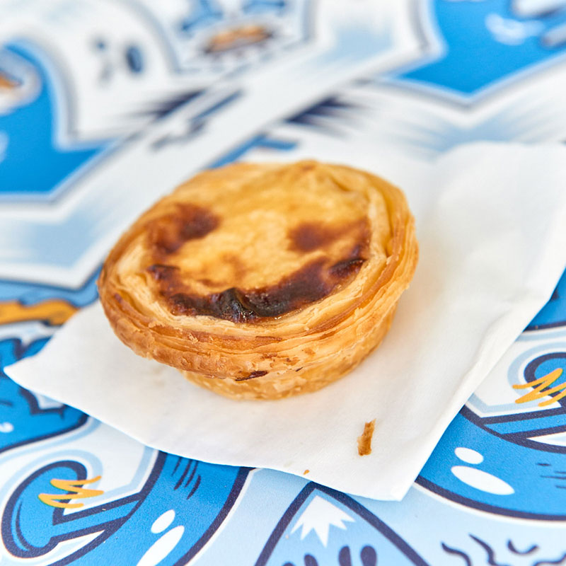 Die Lieblingssüßspeise der Portugiesen Pastel de nata