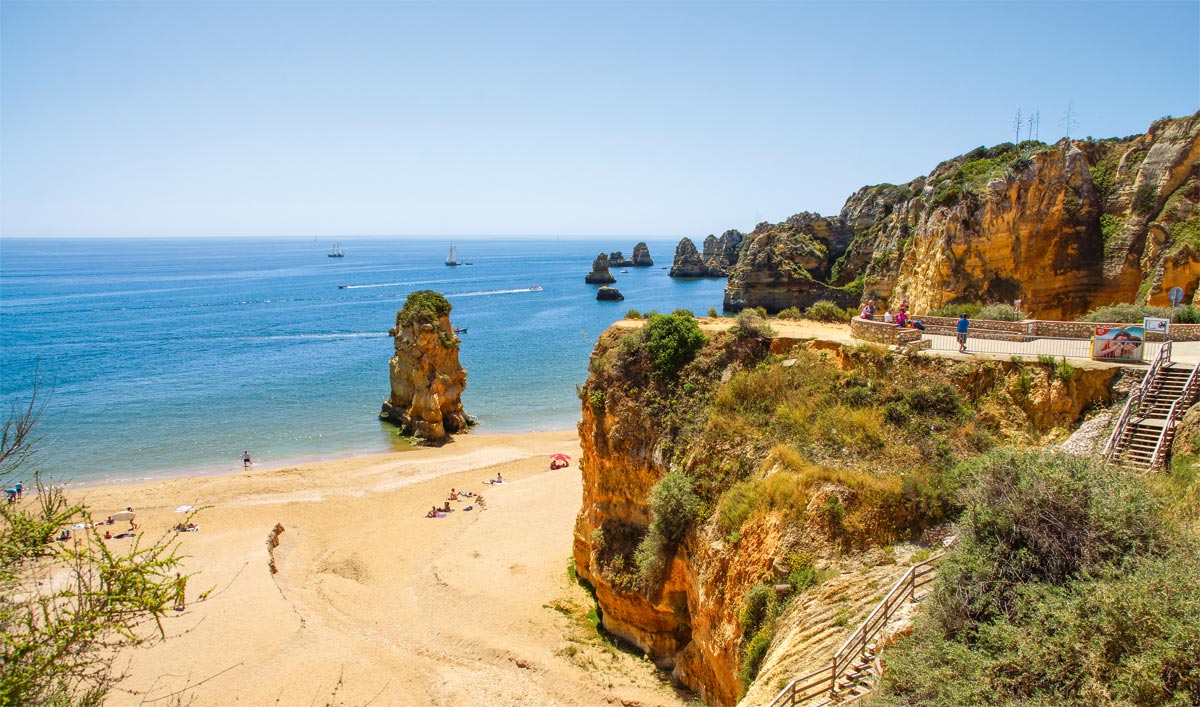 Algarve Lagos Praia Dona Ana