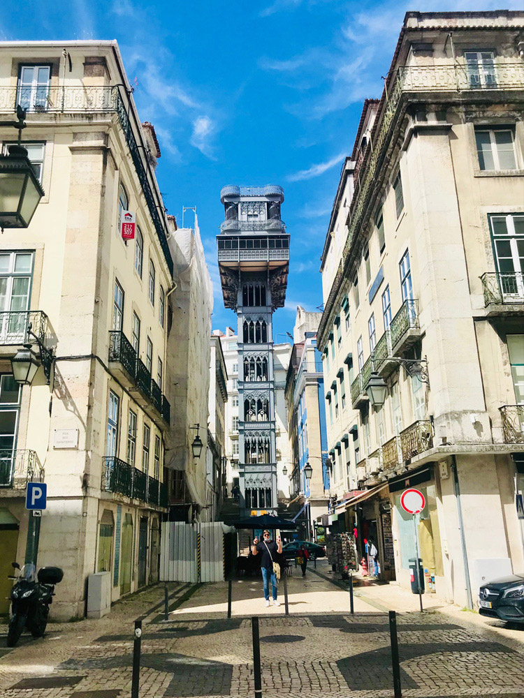 Elevador de Santa Justa Lissabon, eine Top Sehenswürdigkeit in Lissabon