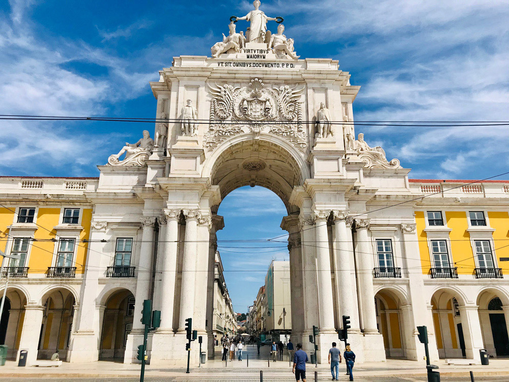 Lissabon Praça do Comércio