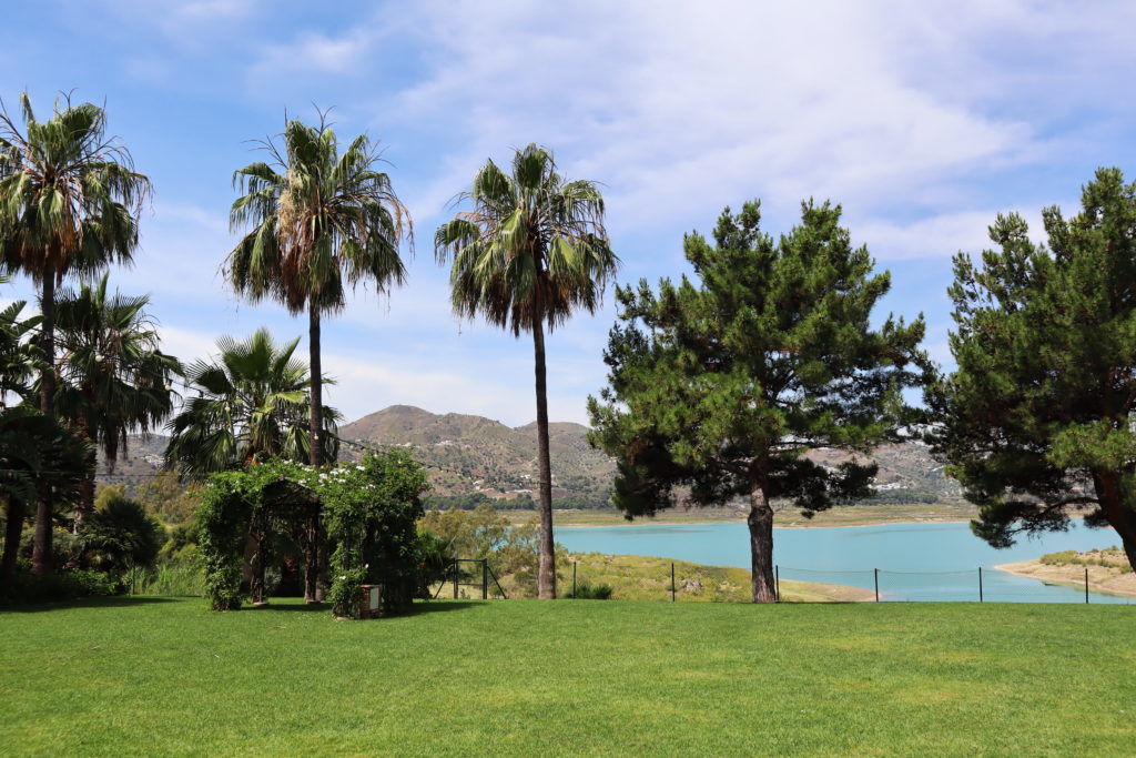 Hotel la Vinuela Aussicht