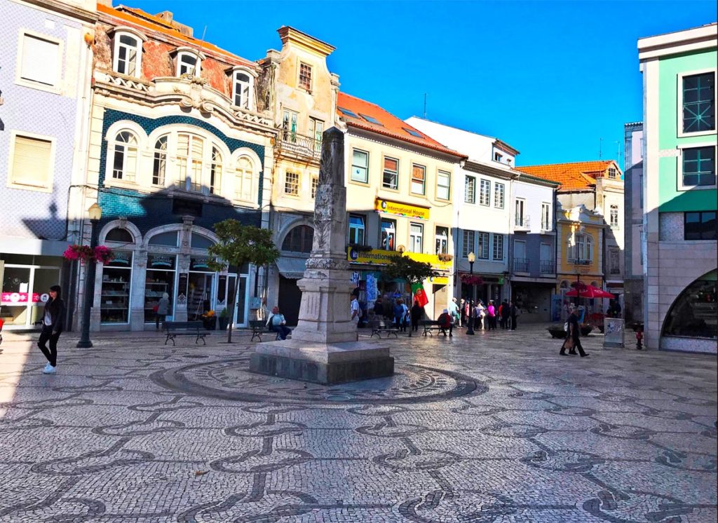 Aveiro Pflasterarbeiten