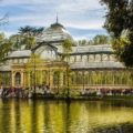 Retiro-Park mit Palacio Cristal, Madrid