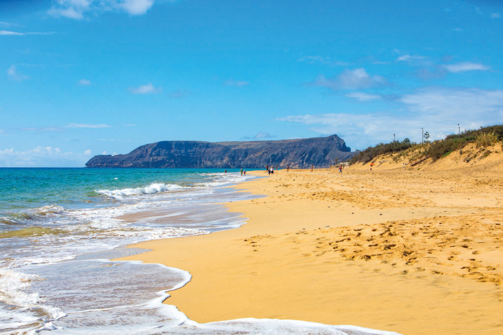 Porto Santo Strand